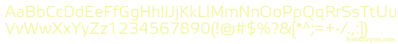 ElektraLightPro Font – Yellow Fonts