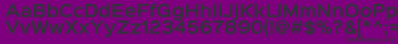 fuente Sinkinsans600semibold – Fuentes Negras Sobre Fondo Morado