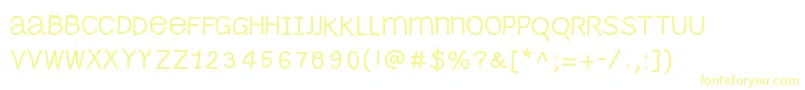 Monomouse Font – Yellow Fonts