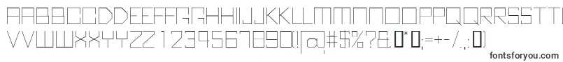 KubusThin-Schriftart – Schriftarten, die mit K beginnen