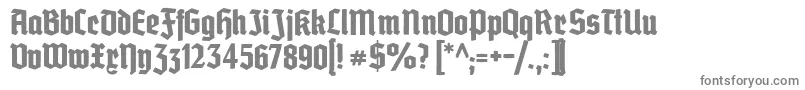 Grobedeutschmeister Font – Gray Fonts