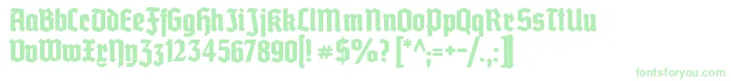 Grobedeutschmeister Font – Green Fonts