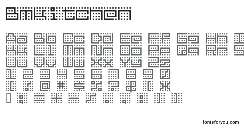 Bmkitchen-fontti – aakkoset, numerot, erikoismerkit