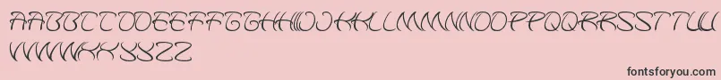 Weitere Informationen zur KungfuMaster-Schriftart KungfuMaster-Schriftart – Schwarze Schriften auf rosa Hintergrund