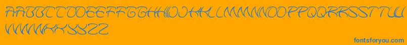 Más sobre la fuente KungfuMaster fuente KungfuMaster – Fuentes Azules Sobre Fondo Naranja