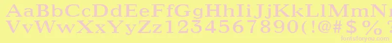 Подробнее о шрифте IngenioSsi Шрифт IngenioSsi – розовые шрифты на жёлтом фоне