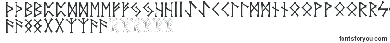 Vidnorse-fontti – ruotsin fontit