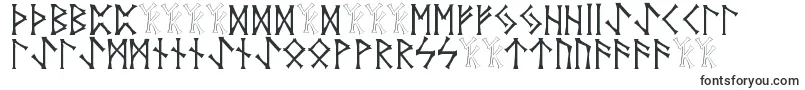 Шрифт Vidnorse – боснийские шрифты