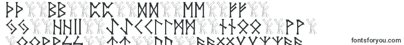 Шрифт Vidnorse – гэльские шрифты