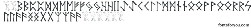 Vidnorse-Schriftart – dänische Schriften