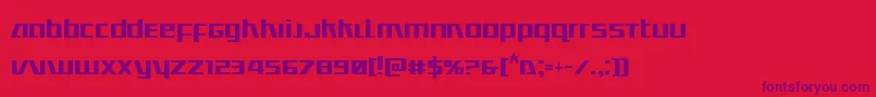 fuente Ultramarinescond – Fuentes Moradas Sobre Fondo Rojo