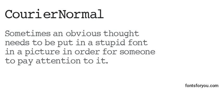 CourierNormal Font