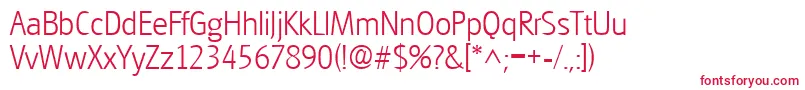 GouditaSansLightSf Font – Red Fonts