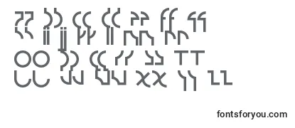 Обзор шрифта Strzeminski