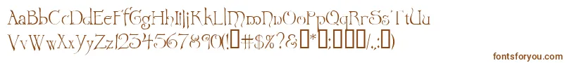 Wretrg Font – Brown Fonts
