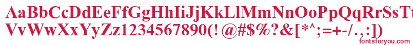 GalatiaSilBold Font – Red Fonts