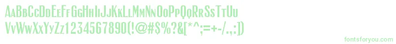 Rubricasmallcapsc Font – Green Fonts on White Background