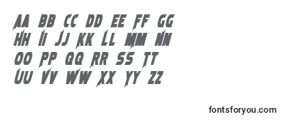 LaserRodBoldItalic-fontti