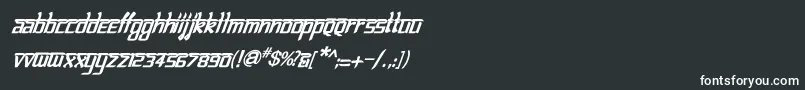Więcej informacji o czcionce BitlinglipikaBolditalic Czcionka BitlinglipikaBolditalic – białe czcionki