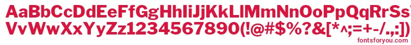 LibrefranklinExtrabold Font – Red Fonts