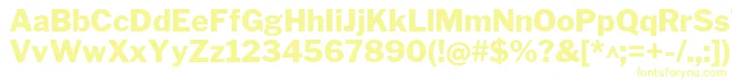 LibrefranklinExtrabold Font – Yellow Fonts