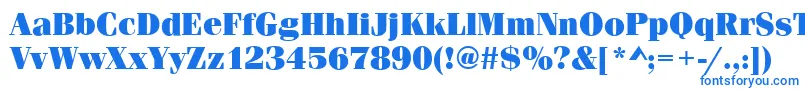 FerraraUltraRegular Font – Blue Fonts