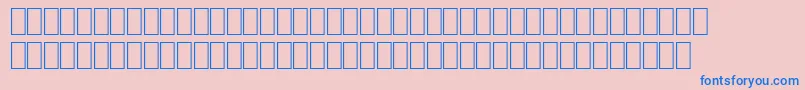 WpMultinationalbRoman Font – Blue Fonts on Pink Background