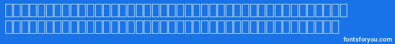 WpMultinationalbRoman Font – White Fonts on Blue Background