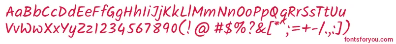 KalamRegular Font – Red Fonts