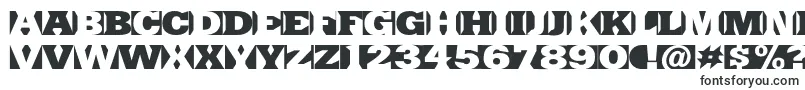 Шрифт SinrazonFreeFontDefharo – OTF шрифты