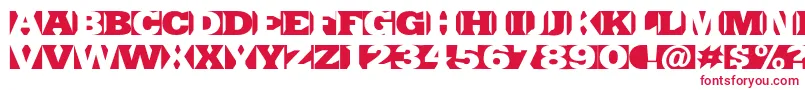 SinrazonFreeFontDefharo Font – Red Fonts