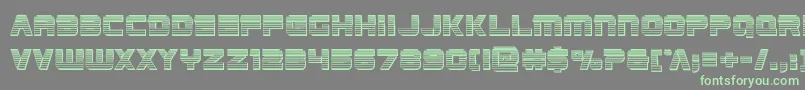 More about Edgeracerchrome Font Edgeracerchrome Font – Green Fonts on Gray Background