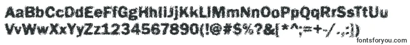 Funky16Bold Font – Blurred Fonts