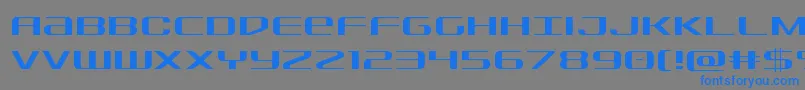 Sdflight Font – Blue Fonts on Gray Background