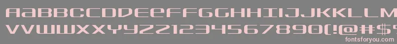 Sdflight Font – Pink Fonts on Gray Background