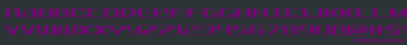 Sdflight Font – Purple Fonts on Black Background