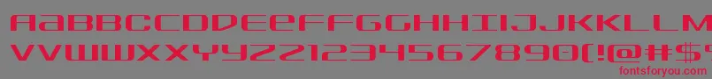 Sdflight Font – Red Fonts on Gray Background