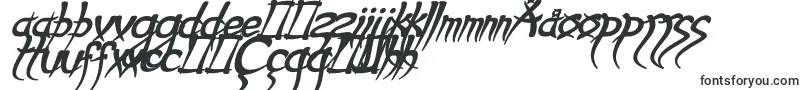 Шрифт PsychoBoldItalic – узбекские шрифты