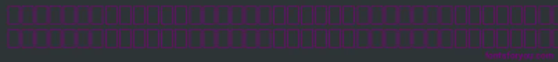 Wpco08n Font – Purple Fonts on Black Background