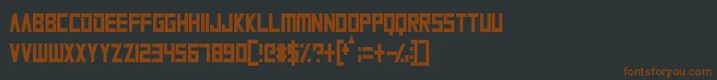 Lisätietoja AlienPlanet-fontista AlienPlanet-fontti – ruskeat fontit mustalla taustalla