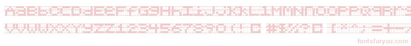 Chlorenf Font – Pink Fonts on White Background