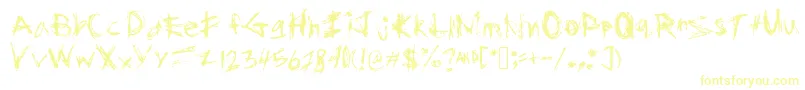 Ghostchase Font – Yellow Fonts