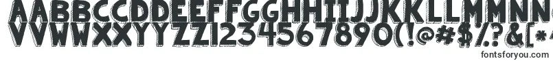 Kgsummersunshineblackout-fontti – täytetyt fontit