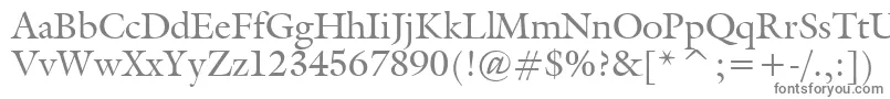 フォントTt0067m – 白い背景に灰色の文字