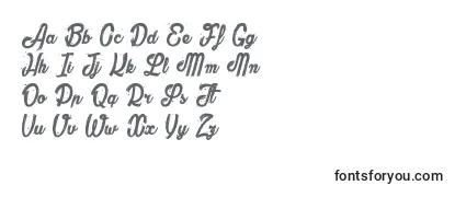 Schriftart TheBullyPersonaluseonly