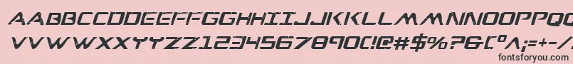 More about WarEagleItalic Font WarEagleItalic Font – Black Fonts on Pink Background