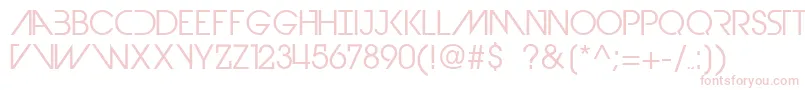 DevilBreezeBook Font – Pink Fonts on White Background