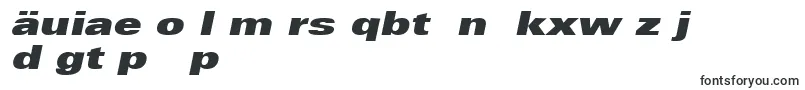 UniversLt93ExtraBlackExtendedObliqueフォントについての詳細 フォントUniversLt93ExtraBlackExtendedOblique – アムハラ語の文字