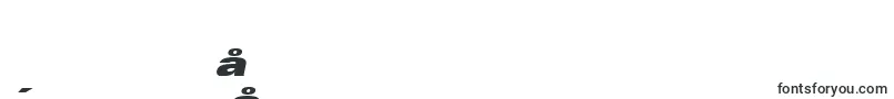 UniversLt93ExtraBlackExtendedOblique-Schriftart – chinesische Schriften (vereinfacht)