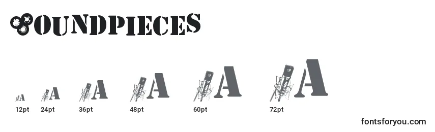 Soundpieces Font Sizes